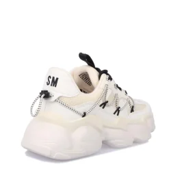 Steve Madden Spectator Trainers in Off White