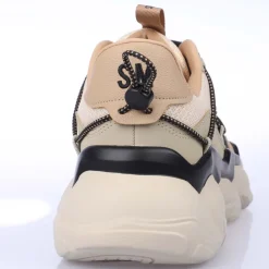 Steve Madden Spectator Trainers in Khaki