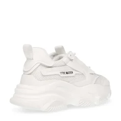 Steve Madden Womens E Trainers in White