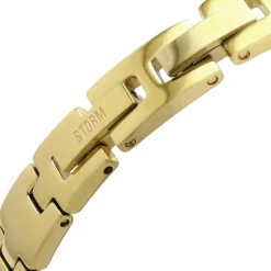 Storm Mera Gold Silver Stainless Steel Fashion Watch in Gold