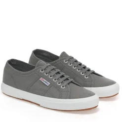 Superga Cotu Canvas Low Top Sneakers in Grey