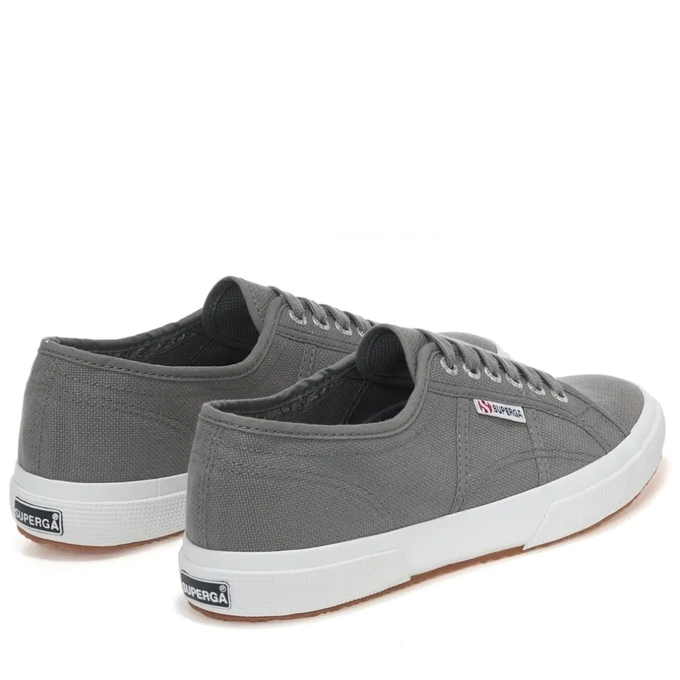 Superga Cotu Canvas Low Top Sneakers in Grey