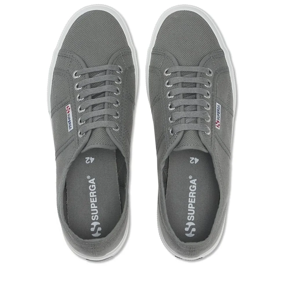 Superga Cotu Canvas Low Top Sneakers in Grey