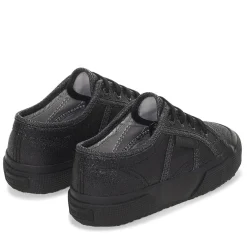 Superga Lamej Canvas Low Top Sneakers in Black