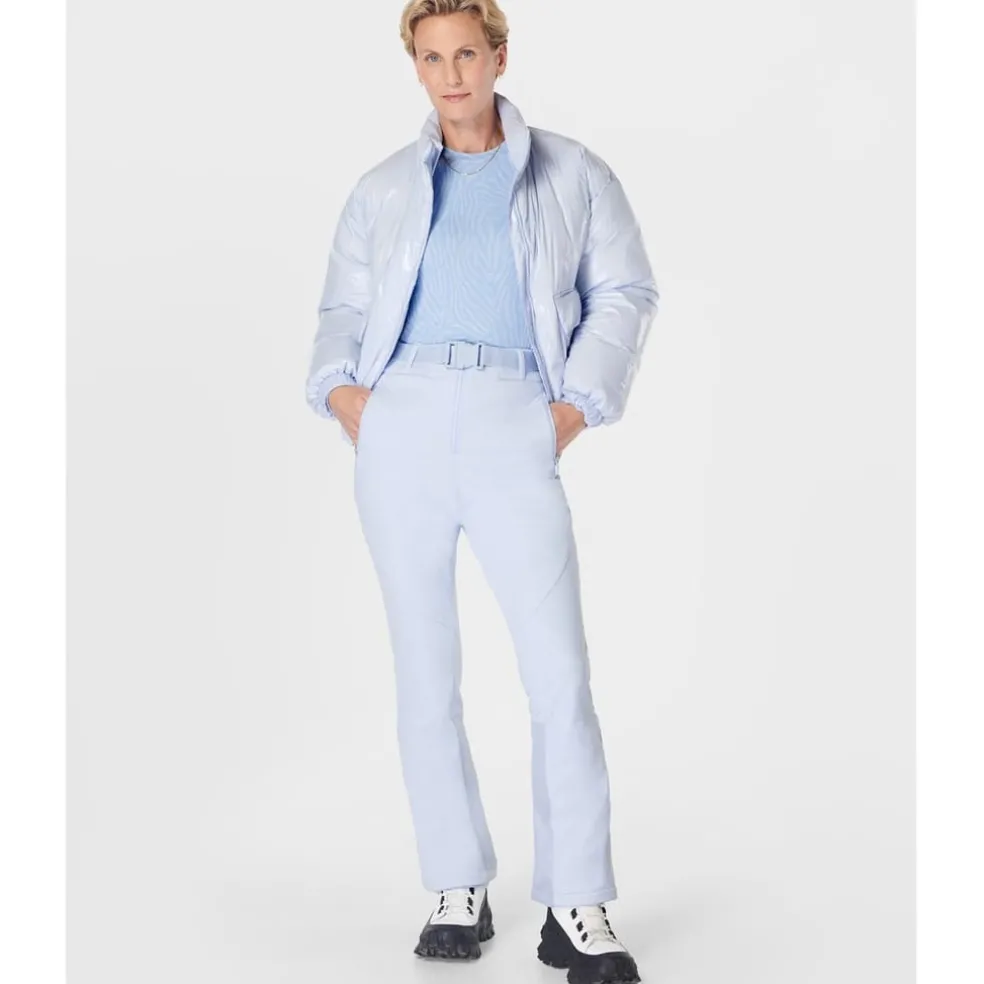 Sweaty Betty Shine Salopettes in Blue