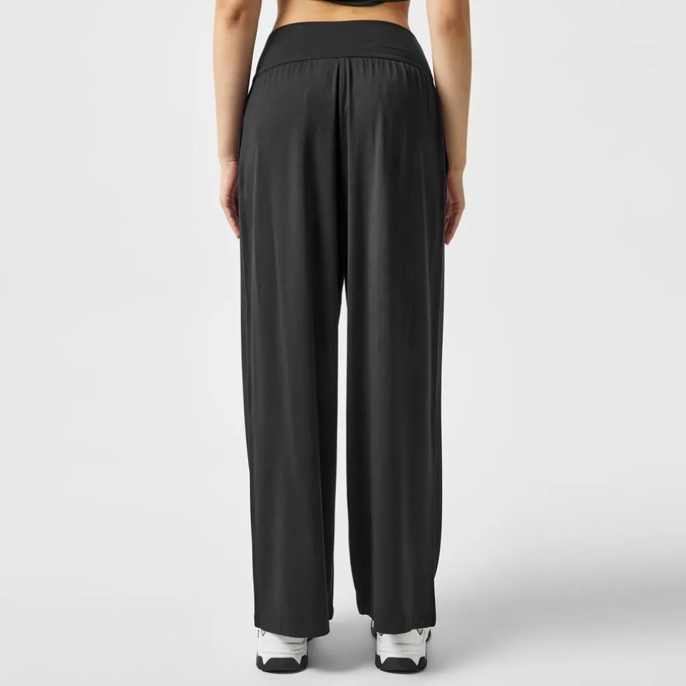 Sweaty Betty Wide Leg Trousers in Black