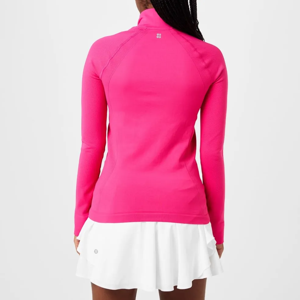 Sweaty Betty Zip Up Performance Jacket in Pink
