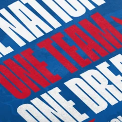 Team One Nation Towel 00 in Blue