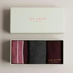 Ted Baker 3 Pack of Dudes Socks in Various