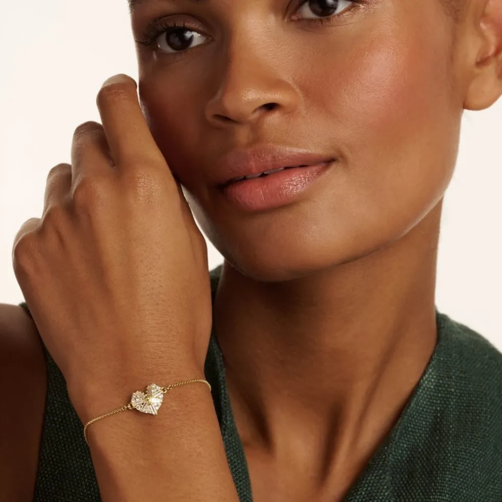 Ted Baker Cherisa Braclt in Gold