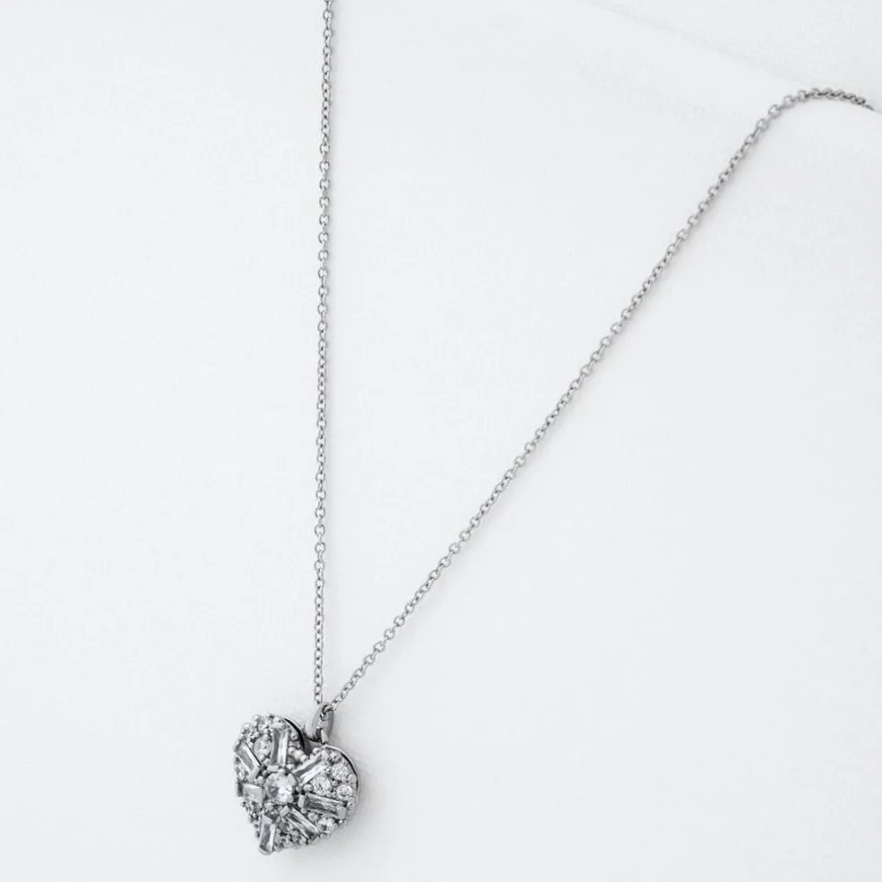 Ted Baker Cherish Necklc in Silver