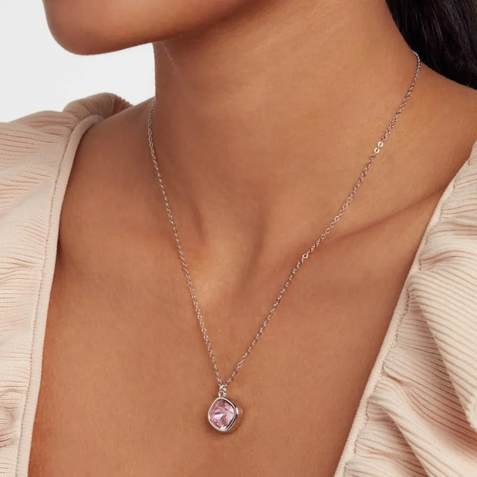 Ted Baker Crastel Necklc in Silver