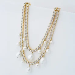 Ted Baker Divinaa Necklc in Gold