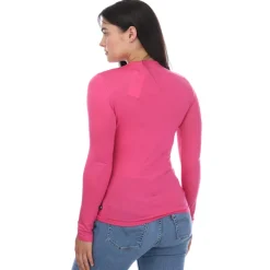 Ted Baker Eloria Twist Neck Fitted Top in Pink