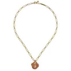 Ted Baker Florel Necklc in Gold