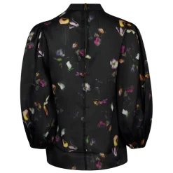 Ted Baker High Neck Top in Black