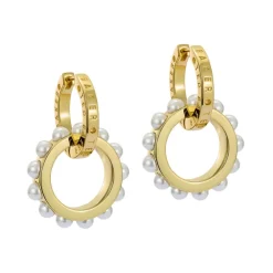 Ted Baker Lorrie Earngs in Gold