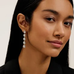 Ted Baker Sorella Earngs in Silver