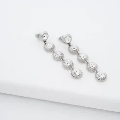 Ted Baker Sorella Earngs in Silver