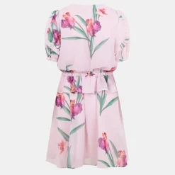 Ted Baker Woven Dress in Pink