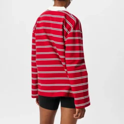 4th and Reckless Alicia Polo Shirt in Red