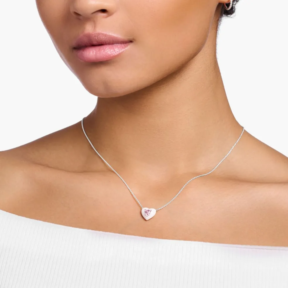 Thomas Sabo Heart Necklace in Silver