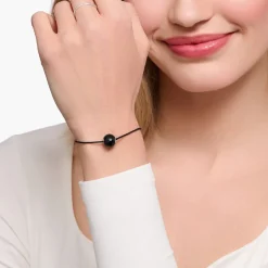 Thomas Sabo Karma Secret Bracelet in Black