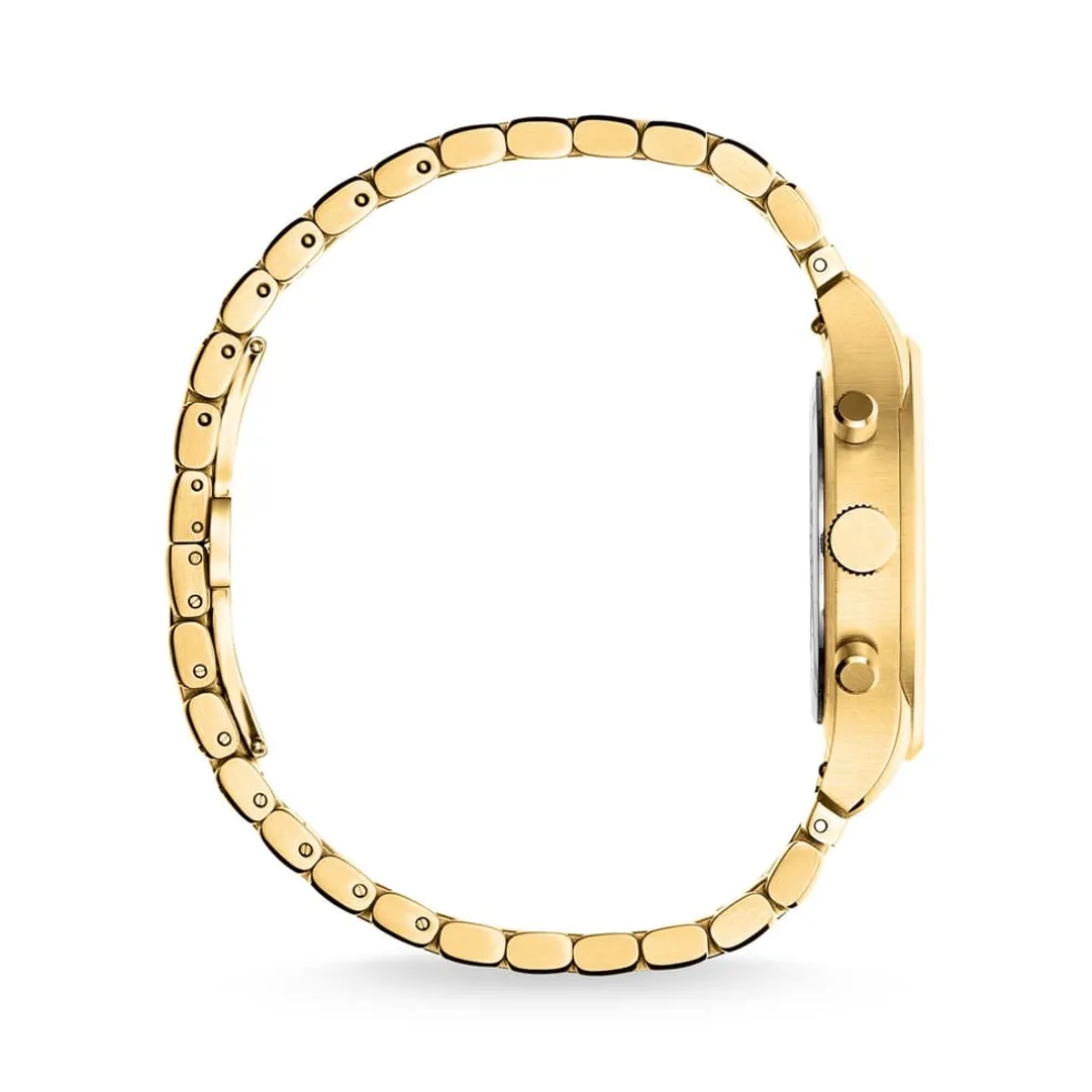 Thomas Sabo Rebel at Heart Chronograph Watch in Gold