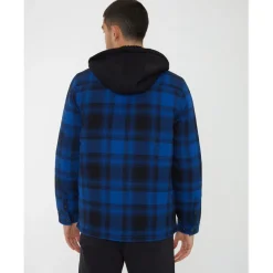Threadbare Hooded Regular Fit Sweatshirt in Blue
