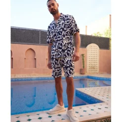 Threadbare Shirt Langdale in Blue