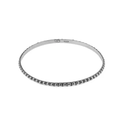 Tianguis Jackson Narrow Bangle in Silver