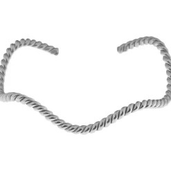 Tianguis Jackson Twisted Wave Cuff in Silver