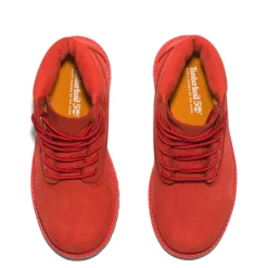 Timberland 6 Inch Boot in Red