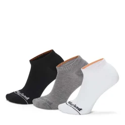 Timberland 3 Pack of Core No Show Socks in Multi colour