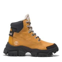 Timberland Adley Way High Top Lace-Up Trainers in Wheat