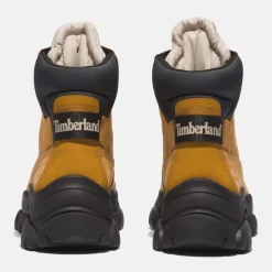 Timberland Adley Way High Top Lace-Up Trainers in Wheat