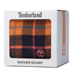 Timberland Cape Plaid Smart Casual Scarf in Wheat