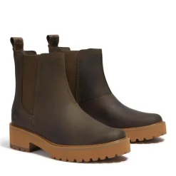 Timberland Carnaby Mid Chelsea Boots in olive