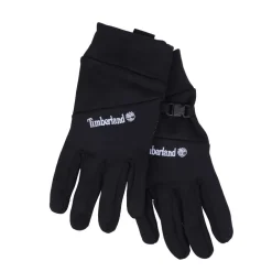 Timberland Colourblock Fleece Gloves in Black
