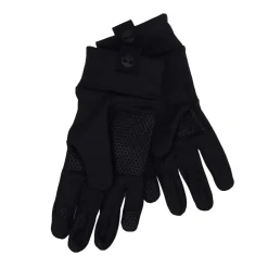 Timberland Colourblock Fleece Gloves in Black