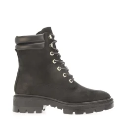 Timberland Cortina Valley 6 Inch Lace-Up Waterproof Boots in Black