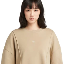 Timberland Crew Neck Regular Fit Long Sleeve Sweater in Green