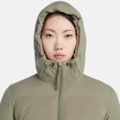 Timberland Durable Water Repellent Parka Jacket in Green