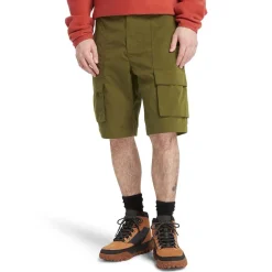 Timberland Durable Water Repellent Cargo Shorts in olive