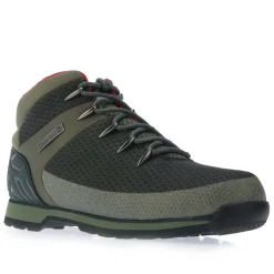 Timberland Euro Sprint Mid Lace Waterproof Hiking Boots in Green
