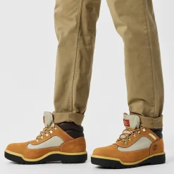 Timberland Field Boot Mid Lace Up Waterproof B in Brown