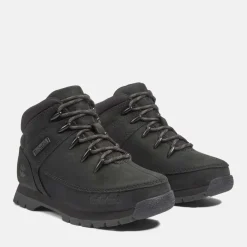 Timberland Juniors Euro Sprinter Lace-Up Boots in Black