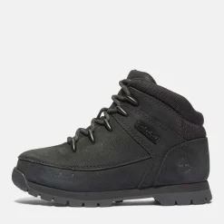 Timberland Juniors Euro Sprinter Lace-Up Boots in Black