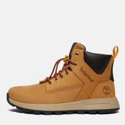 Timberland Juniors Killington Trekker Mid Bungee Boots in Wheat