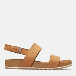 Timberland Malibu Waves Backstrap Sandal Saddl in Brown